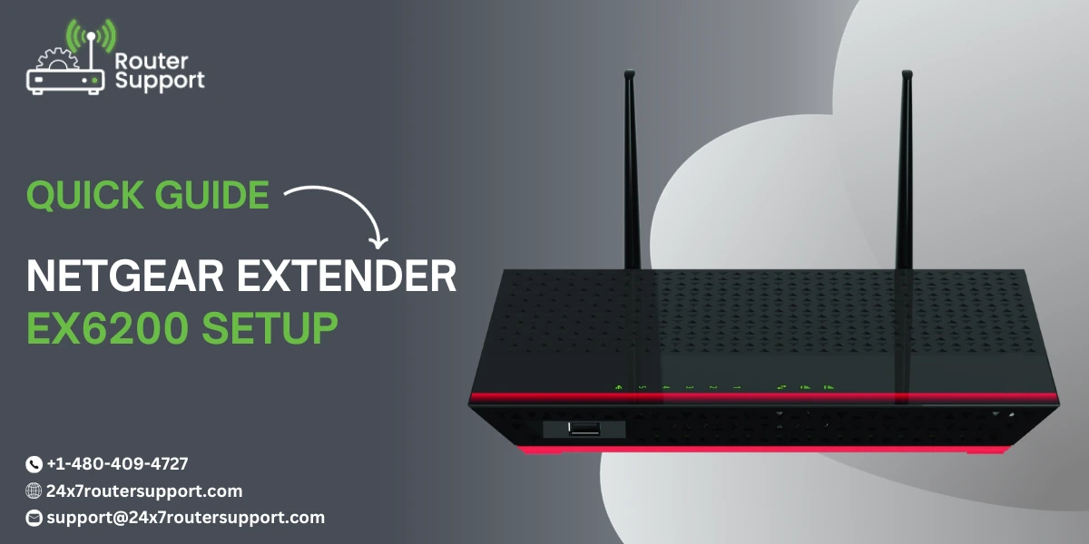Quick Guide for Netgear Extender EX6200 Setup: Manual Method and WPS