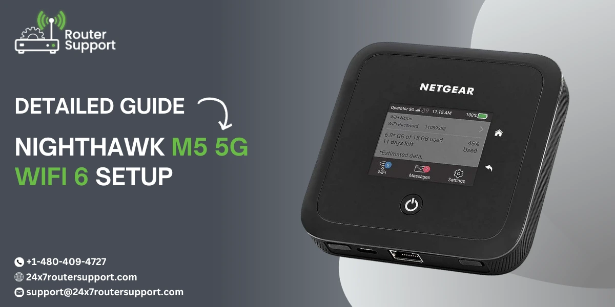 Your Go-to Guide for Nighthawk M5 5G WiFi 6 Setup