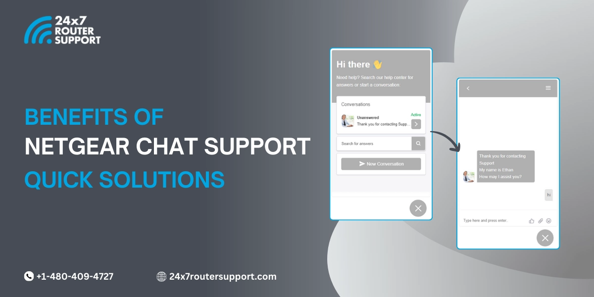 Benefits of Netgear Chat Support